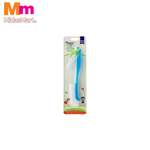 BASILIC FOLDABLE BOTTLE & NIPPLE CLEANING BRUSH (1