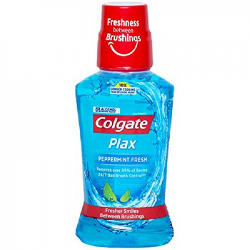 COLGATE PLAX M/RINSE PEPPER MINT 1X250ML