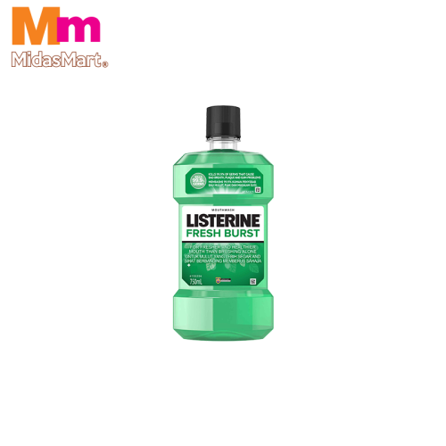 LISTERINE FRESH BURST MOUTH RINSE (750ML)