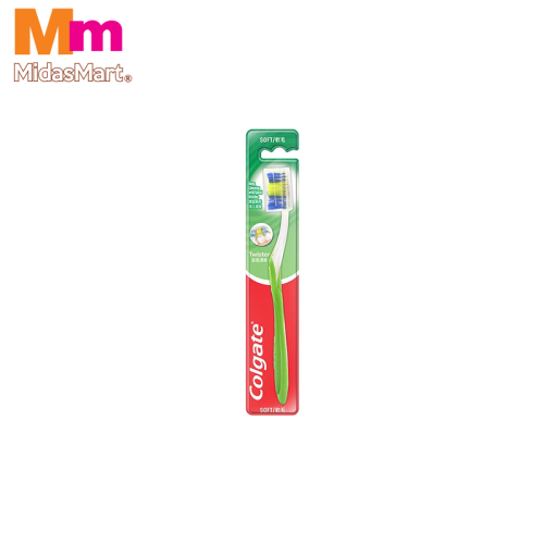 COLGATE TWISTER TOOTHBRUSH - SOFT (1 PIECE)