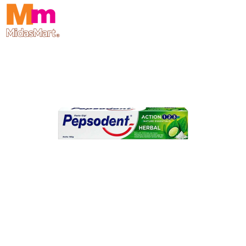 PEPSODENT HERBAL TOOTHPASTE (190G)
