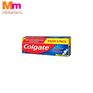 COLGATE TOOTHPASTE GREAT REGULAR FLAVOR (2 X 225G)