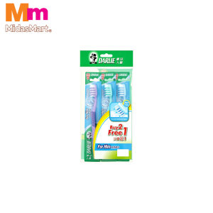 DARLIE FOR HIM TOOTHBRUSH MEDIUM VALUE PACK (3'S)