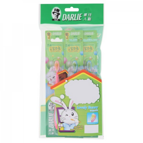 DARLIE T/B L/BUNNY CHILD-SOFT 2+1 1X3'S