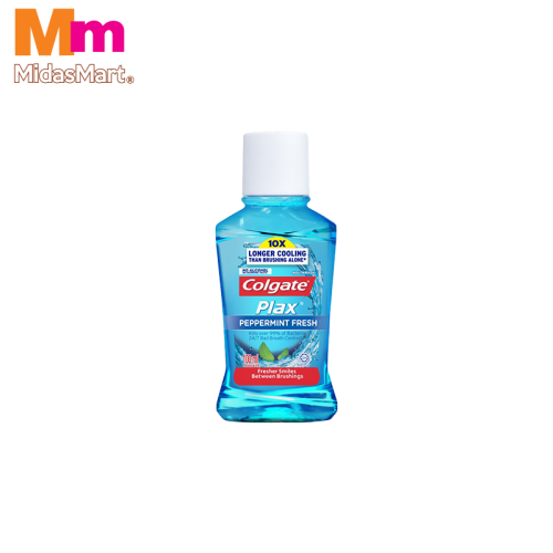 COLGATE PLAX MOUTH RINSE PEPPERMINT TRAVEL SIZE (100ML)