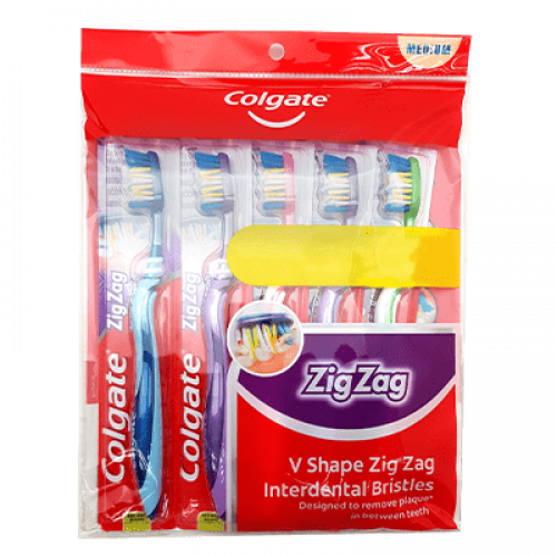 COLGATE TB  ZIG ZAG (MED) B3F2 1X5'S