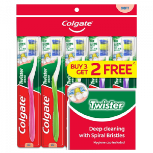 COLGATE TB TWISTER (SOFT) B3F2 1X5'S