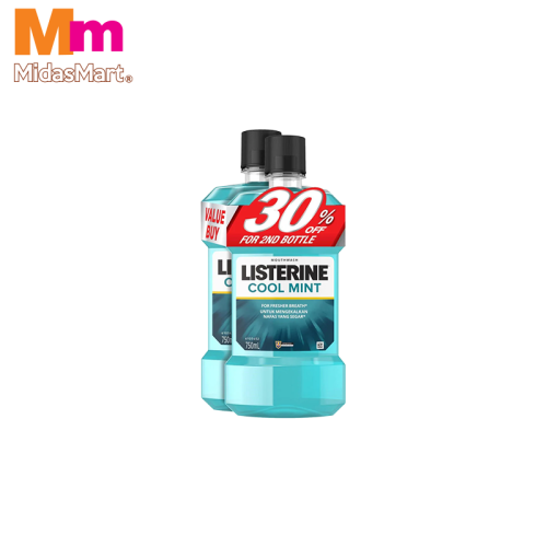 LISTERINE COOL MINT MOUTH RINSE (2 X 750ML)