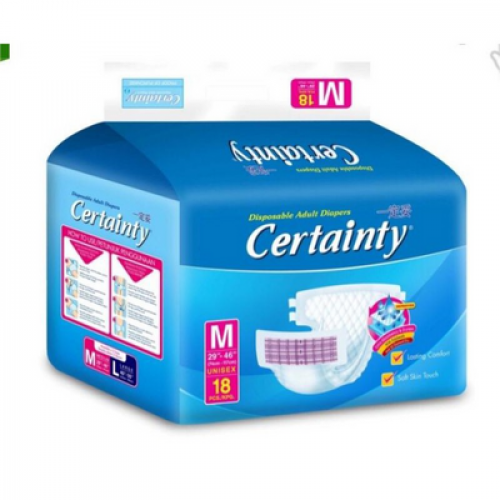 CERTAINTY ADULT DIAPER M10 1X10'S