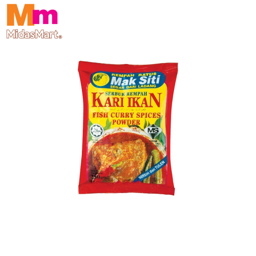 MAK SITI FISH CURRY POWDER (250G)