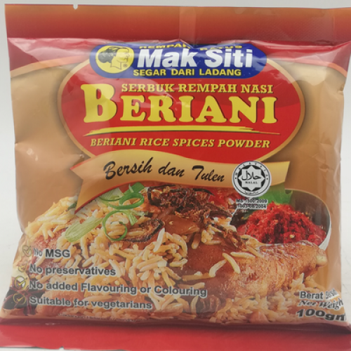 MAK SITI REMPAH BERIANI 1X100G