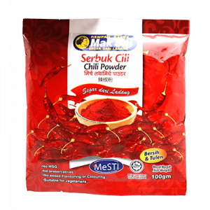 MAK SITI SERBUK CILI 1X100G MAK SITI SERBUK CILI 1X100G