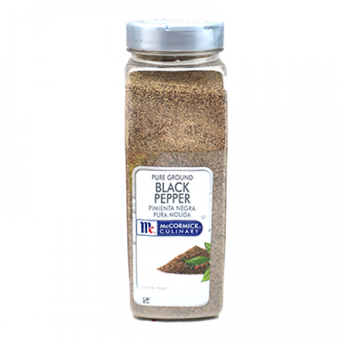 McCORMICK BLACK PEPPER PURE GRND 1X510G