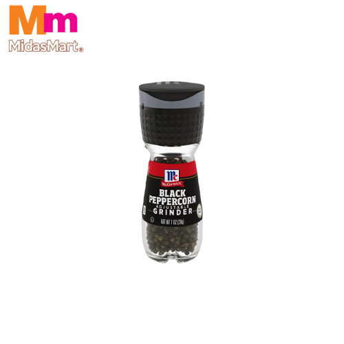 MCCORMICK BLACK PEPPERCORN GRINDER (28G)