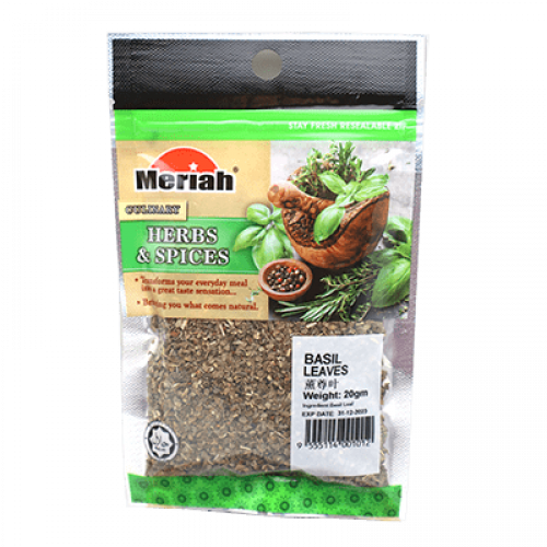 MERIAH BASIL LEAVES 1X20G