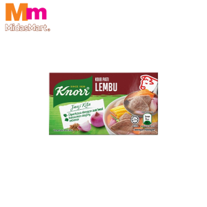 KNORR BEEF BOUILLON CUBES (60G)