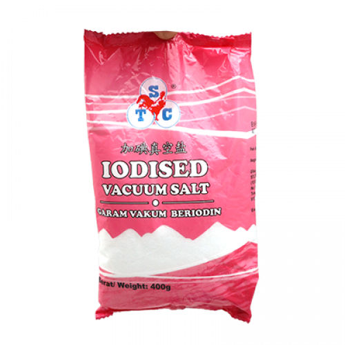 STC IODISED VACUUM SALT 1X400G