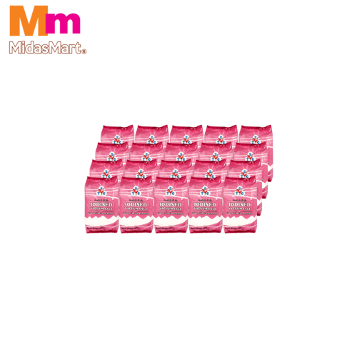 STC IODISED VACUUM SALT WHOLESALE PACK (20 X 400G)