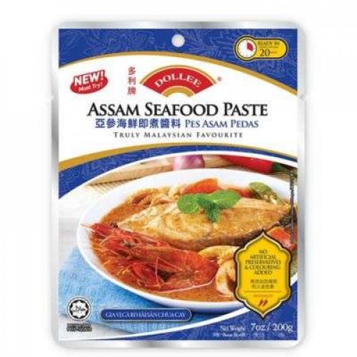 DOLLEE ASSAM SEAFOOD PASTE 1X200G 