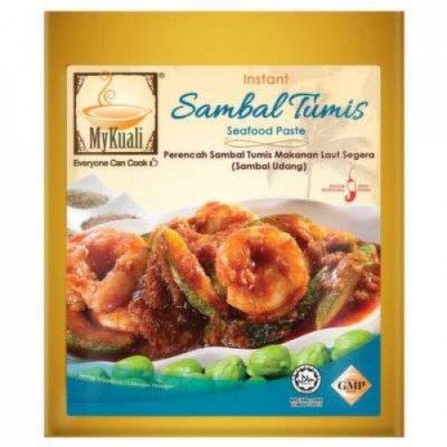 MYKUALI PASTE - SAMBAL TUMIS SEAFOOD 1X200G