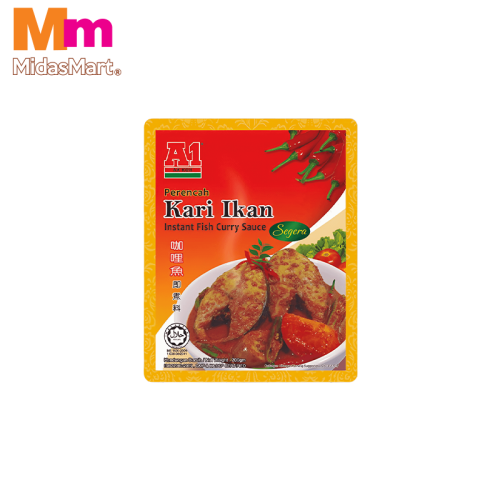 A1 MOUNTAIN GLOBE INSTANT FISH CURRY PASTE (200G)