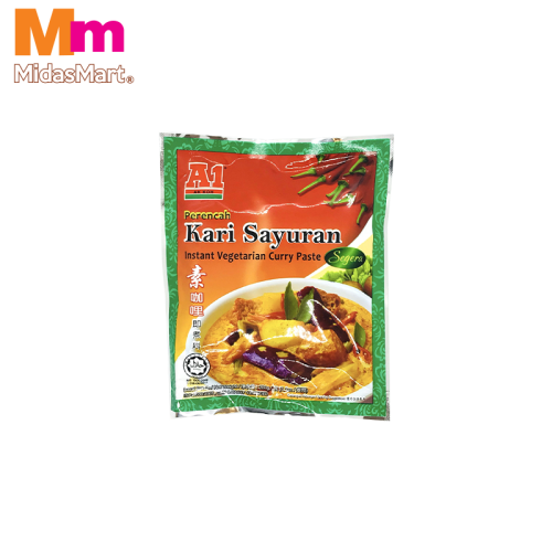 A1 MOUNTAIN GLOBE INSTANT VEGETARIAN CURRY PASTE (200G)