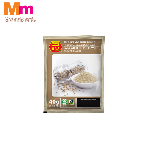 BABA'S WHITE PEPPER POWDER (40G)