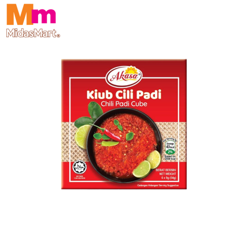 AKASA BIRD'S EYE CHILI CUBE (54G)