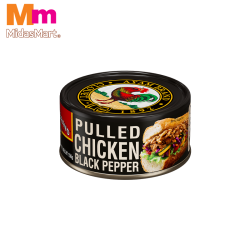 AYAM BRAND PULLED CHICKEN BLACK PEPPER (150G)