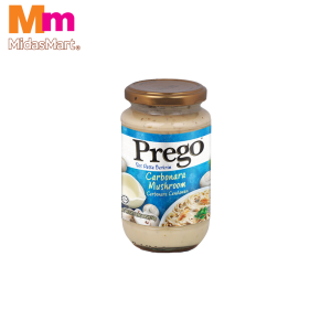 PREGO CARBONARA MUSHROOM PASTA SAUCE (350G)