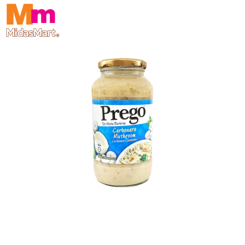 PREGO CARBONARA MUSHROOM PASTA SAUCE (665G)