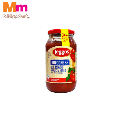 LEGGO'S BOLOGNESE WITH BACON PASTA SAUCE (500G)
