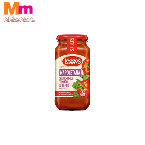 LEGGO'S NAPOLETANA PASTA SAUCE (500G)