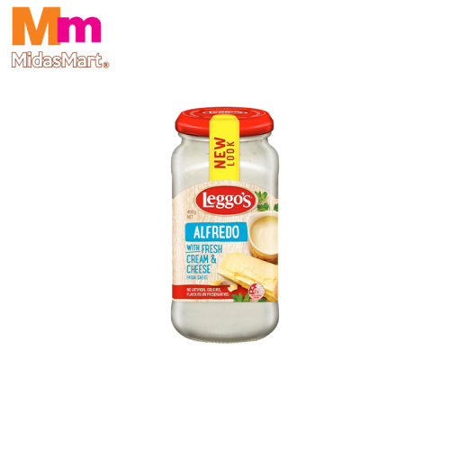 LEGGO'S ALFREDO WITH CHEESE PASTA SAUCE (490G)