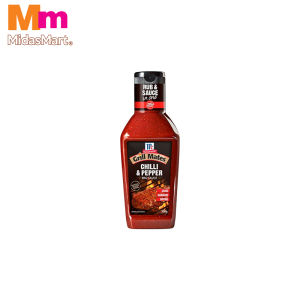 MCCORMICK CHILI & PEPPER BBQ SAUCE (500G)