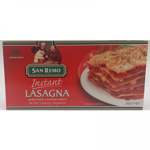 SAN REMO INSTANT LASAGNA 1X250G