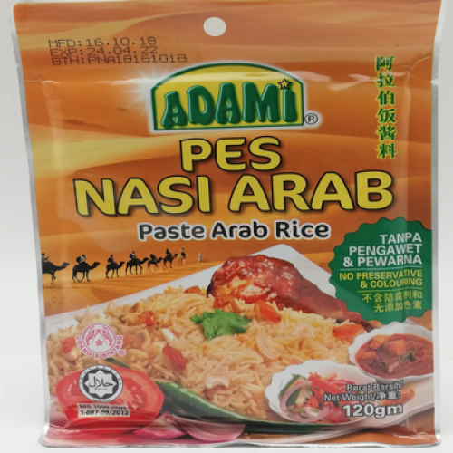 ADAMI PES NASI ARAB 1X120G