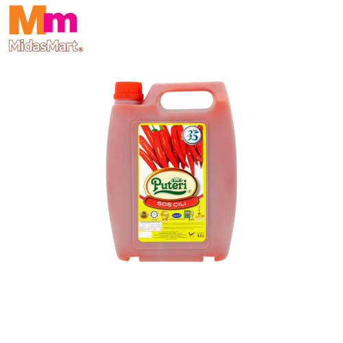 PUTERI CHILI SAUCE JUMBO INDUSTRIAL PACK (4.3KG)