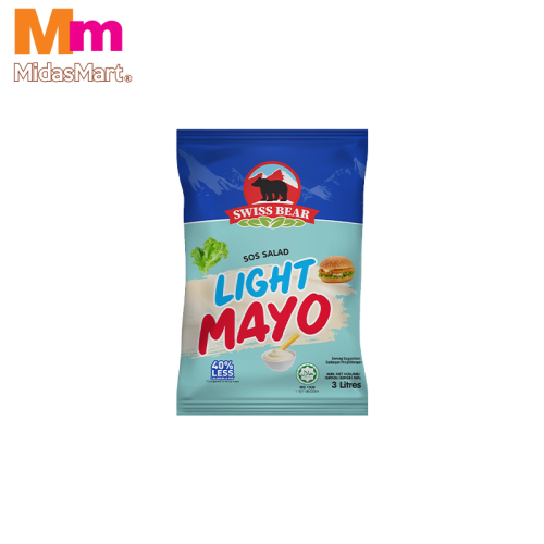 SWISS BEAR LIGHT MAYONNAISE JUMBO PACK (3L)