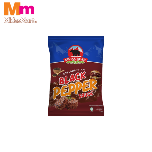 SWISS BEAR BLACK PEPPER SAUCE (1KG)