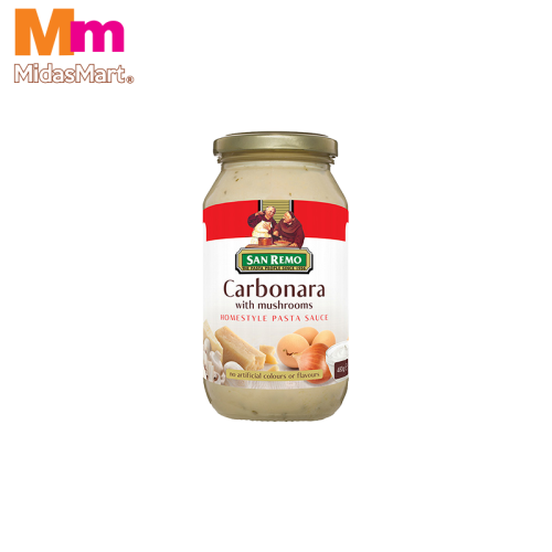 SAN REMO CARBONARA PASTA SAUCE (480G)