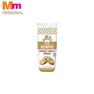 KEWPIE CHUNKY GARLIC MAYO SPREAD (130ML)