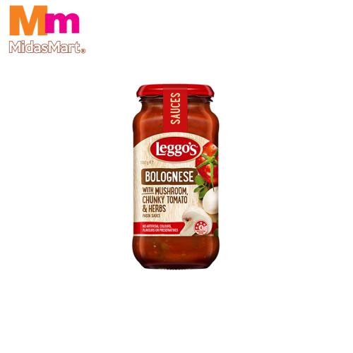 LEGGO'S BOLOGNESE WITH MUSHROOM (500G)