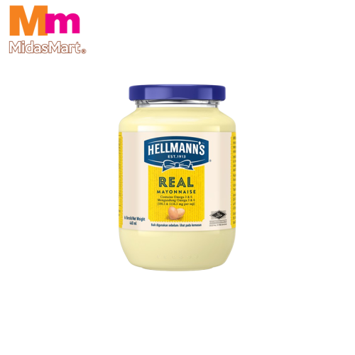 HELLMANN'S REAL MAYONNAISE (460ML)
