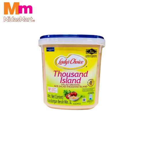 LADY'S CHOICE THOUSAND ISLAND DRESSING (3 LITER)