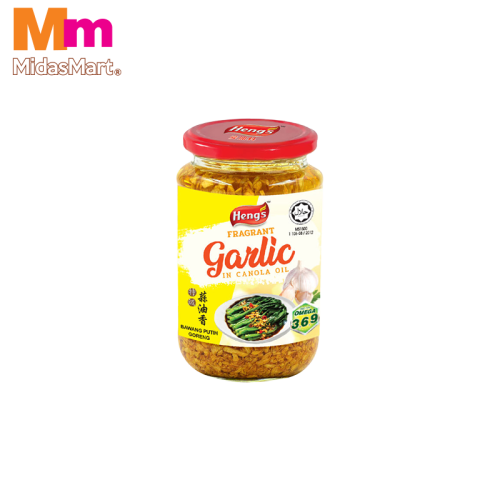 HENG'S GARLIC IN CANOLA OIL (900G)
