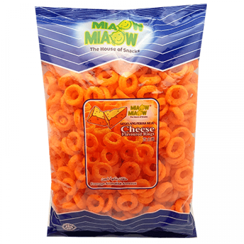 MIAOW MIAOW CHEESE RING 1X450G