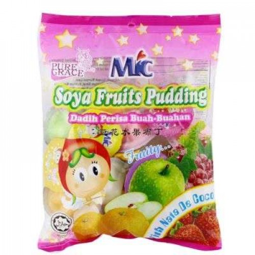 MIC SOYA FRUITS PUDDING 1X6X110G