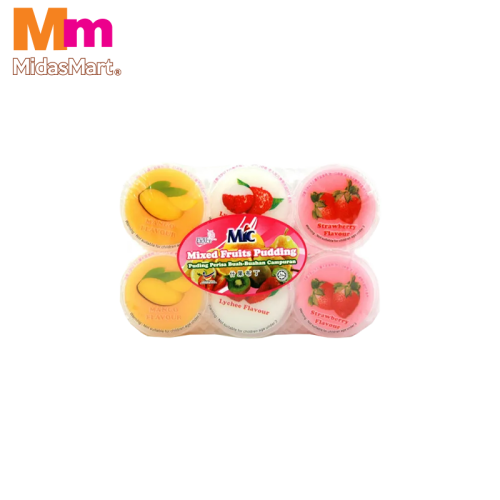 MIC MIXED FRUIT PUDDING MULTIPACK (6 X 80G)
