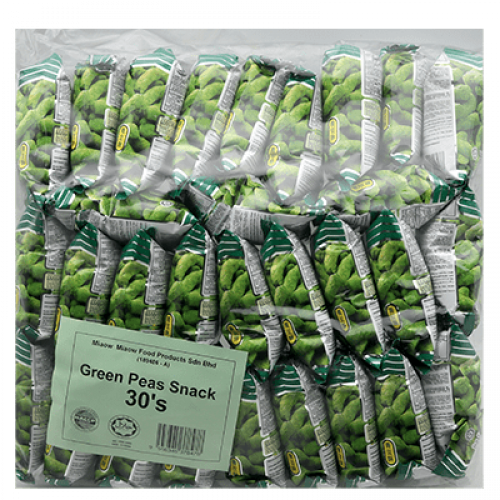 MIAOW GREEN PEAS SNACK 1X30X10G